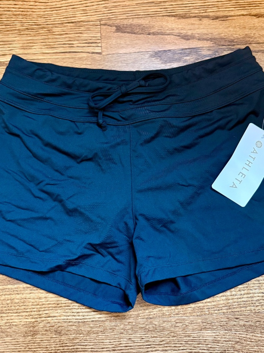 Athleta Fun in the Sun Swim Shorts, Black, size M NWT - Picture 2 of 6